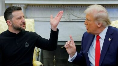Tensiones entre Trump y Zelensky marcan negociaciones de paz en París