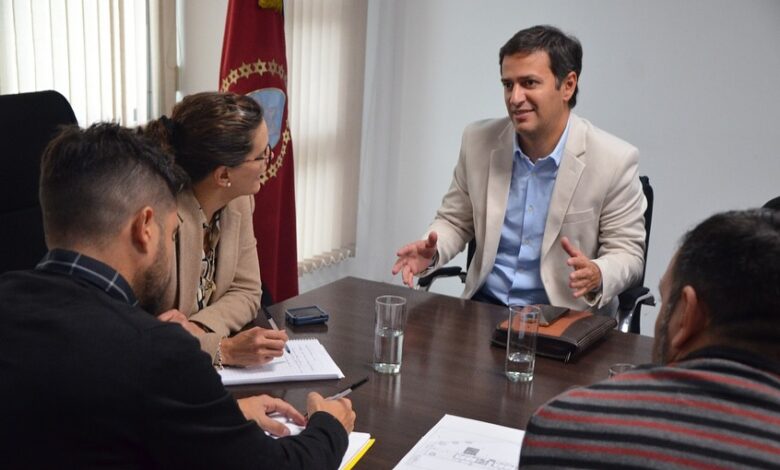 La reunión con el Ministerio de Educación.