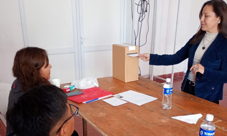 CAPROSEMITP celebró el viernes 25 de abril su jornada electoral en la localidad de San Antonio de los Cobres. Foto: RR SS