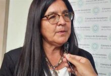 Leonor Minetti, senadora.