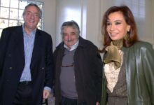 Cristina Kirchner despide a José Mujica