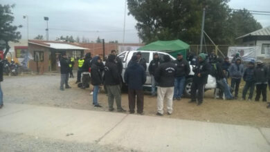 Reclamo de los trabajadores. Foto: FM Capital