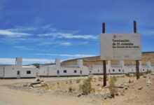 Las viviendas en San Antonio de los Cobres.