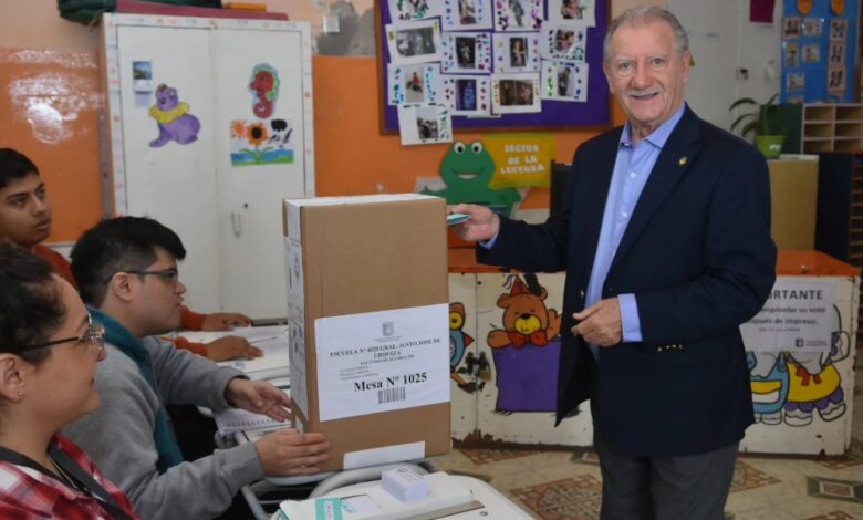 El vicegobernador, Antonio Marocco.