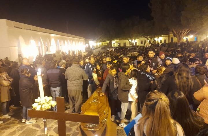 La ceremonia de cuerpo presente está prevista para este martes a las 11 de la mañana, en la Parroquia San José. Foto: RR SS