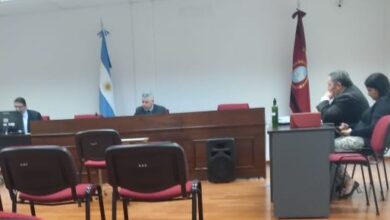 El juez Aníbal Reynaldo Burgos, titular de la Sala I del Poder Judicial de Salta, dio inicio al juicio. Foto RR SS