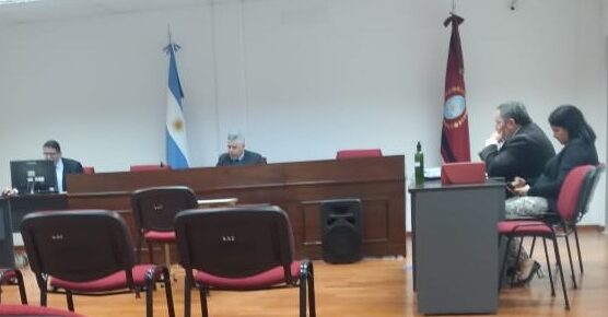 El juez Aníbal Reynaldo Burgos, titular de la Sala I del Poder Judicial de Salta, dio inicio al juicio. Foto RR SS