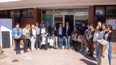 El acto de reapertura de la Oficina de Medicación.