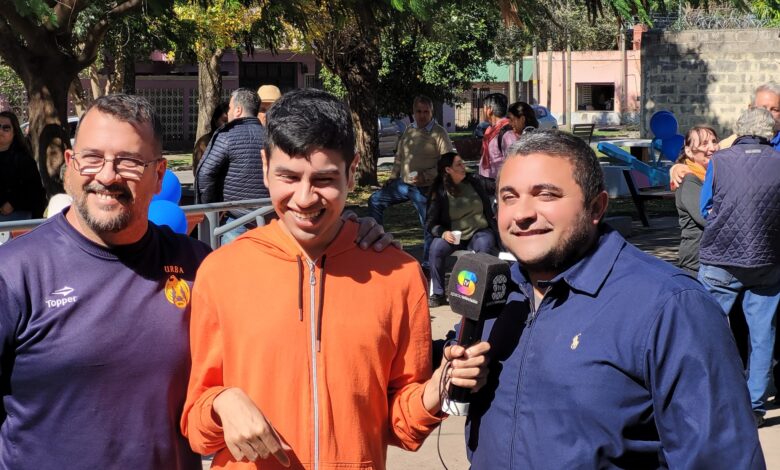 El intendente Jose Maria Issa inauguró la Plazoleta Inclusiva Docente Provincial. Foto: Municipalidad de Metán