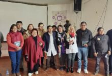 Autoridades provinciales encabezadas por la ministra Cristina Fiore mantuvieron una jornada de trabajo con directivos, legisladores y representantes de San Antonio de los Cobres. Foto: RR SS