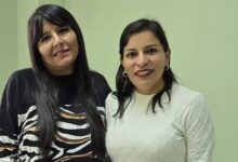 Sandra Hoyos, asumió la conducción de la seccional San Martín de ATE. Foto: RR SS