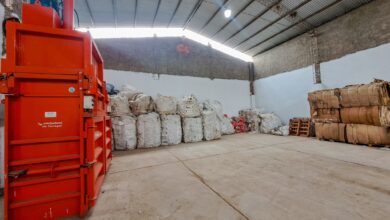 La nueva planta recicladora.
