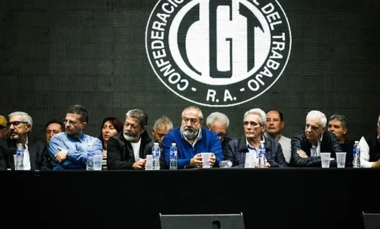 Crecen las tensiones internas en la CGT ante la posibilidad de un cuarto paro general contra el gobierno de Milei