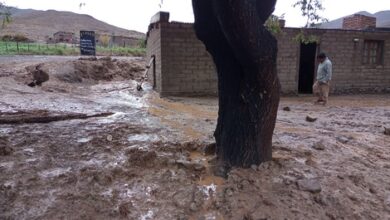 La inundación en la Quebrada del Toro.