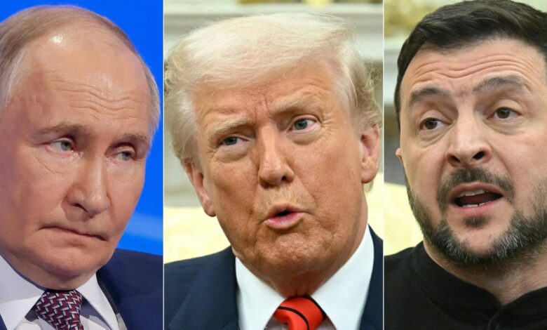 Zelensky propone cumbre con Trump y Putin para exigir el fin de la invasión rusa