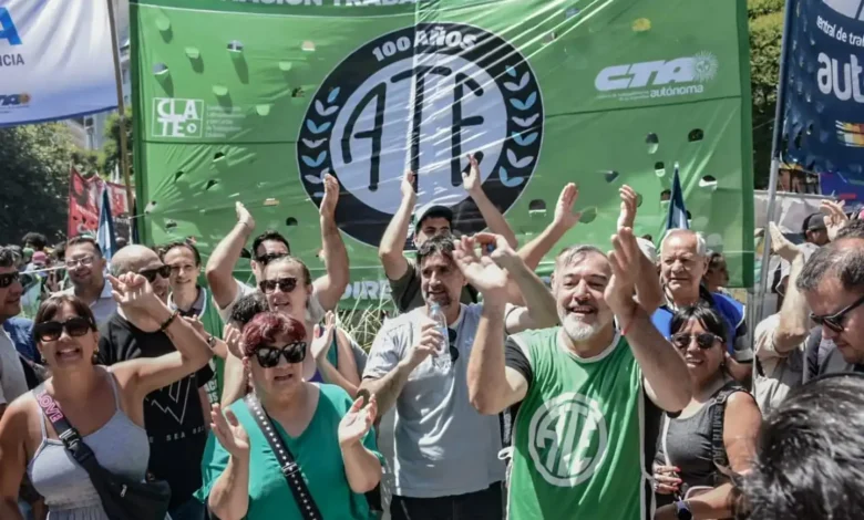 ATE convoca a un nuevo paro nacional para el 22 de mayo en reclamo por la pérdida salarial