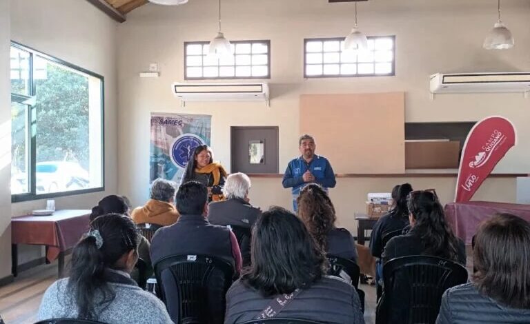 La Municipalidad de Campo Quijano y el SAMEC organizaron una jornada de capacitación en primeros auxilios. Foto: Municipalidad de Campo Quijano