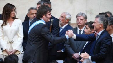 Javier Milei y Mauricio Macri (Prensa Senado)