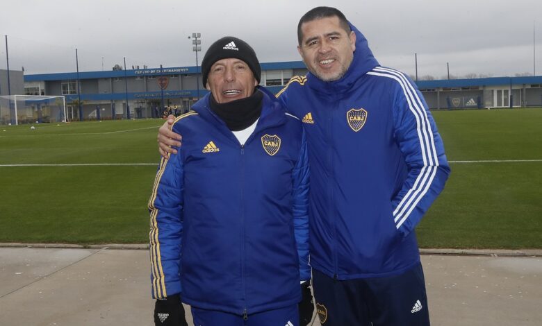 Riquelme apunta a Russo para Boca y espera una caída de San Lorenzo