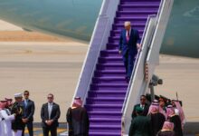 Trump llegó a Arabia Saudita para impulsar multimillonarios acuerdos comerciales y reforzar alianzas estratégicas en el Golfo (REUTERS/Brian Snyder)