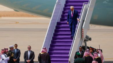 Trump llegó a Arabia Saudita para impulsar multimillonarios acuerdos comerciales y reforzar alianzas estratégicas en el Golfo (REUTERS/Brian Snyder)