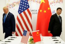 El presidente de Estados Unidos, Donald Trump, asiste a una reunión bilateral con el presidente de China, Xi Jinping, durante la cumbre de líderes del G20 en Osaka, Japón, 29 de junio de 2019 (REUTERS/Kevin Lamarque/Archivo)