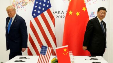 El presidente de Estados Unidos, Donald Trump, asiste a una reunión bilateral con el presidente de China, Xi Jinping, durante la cumbre de líderes del G20 en Osaka, Japón, 29 de junio de 2019 (REUTERS/Kevin Lamarque/Archivo)
