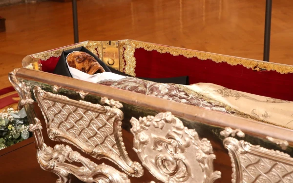 Expusieron el cuerpo de Santa Teresa de Jesús en la Basílica de Alba de Tormes