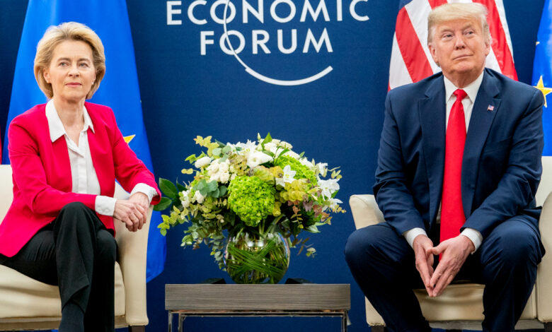 Trump pospone aranceles del 50% a la Unión Europea hasta julio