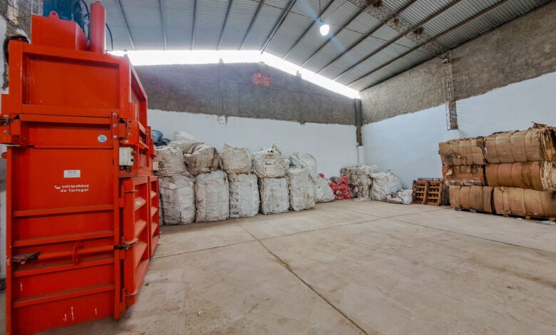 La nueva planta recicladora.