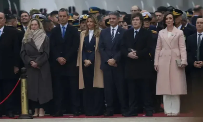 Milei evita saludar a Villarruel y Jorge Macri: "Roma no paga traidores"