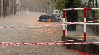 Más de 1.000 evacuados por el temporal en Buenos Aires. Foto: RR SS