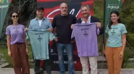 La organización y la presentación del evento contaron con la participación del intendente Manuel Saravia, el secretario de deportes Ignacio García Bes y el responsable de la carrera Diego Winitzky. Foto: Gobierno de Salta