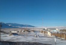 Restringen el tránsito por la Ruta 27 por intensas nevadas en Tolar Grande. Foto: RR SS