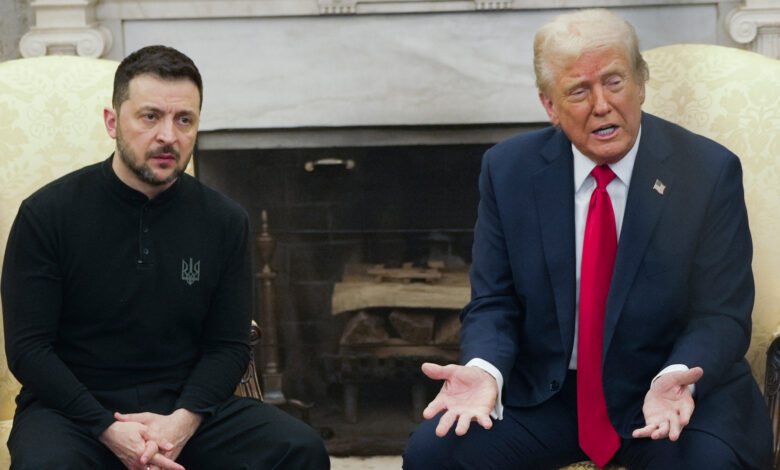 Trump y Zelensky podrían encontrarse en La Haya por el futuro de la guerra