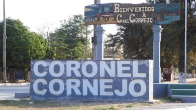 Ingreso a Coronel Cornejo.
