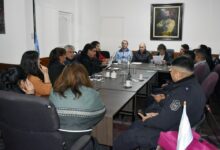 El encuentro de los referentes políticos.
