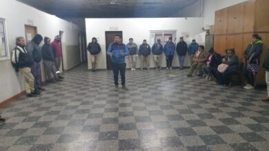 Los trabajadores municipales de Vaqueros rechazaron el aumento del valor prestacional del IPSS. Foto: RR SS