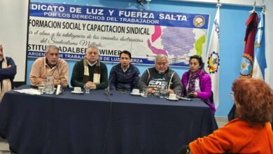 La CGT Regional Salta resolvió convocar a una movilización el miércoles 18 de junio. Foto: RR SS