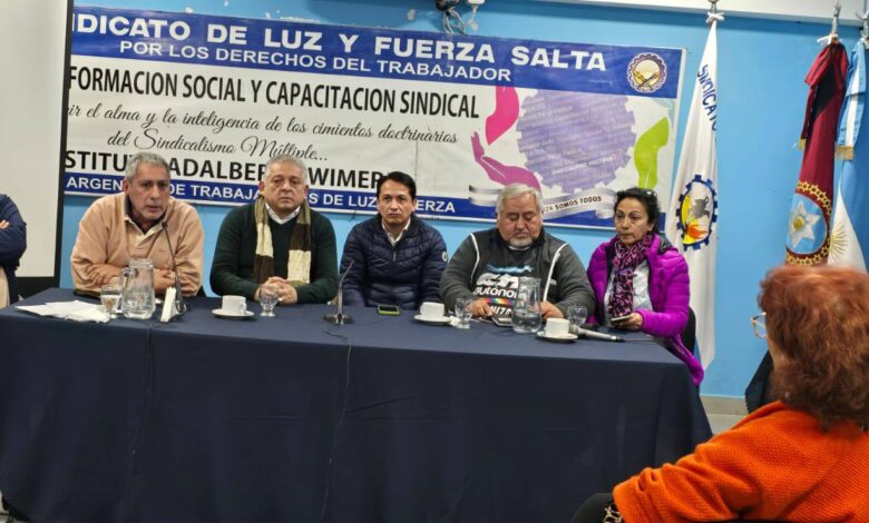 La CGT Regional Salta resolvió convocar a una movilización el miércoles 18 de junio. Foto: RR SS