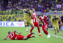 Boca dio pelea en Miami, pero vuelve a ceder en el final ante el Bayern