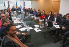 Los gobernadores reunidos.