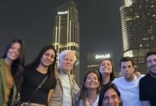 La Comitiva Oficial en Dubai.