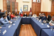 El encuentro en el Senado.