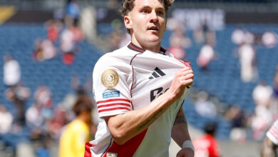 EPIGRAFE: Facundo Colidio fue elegido como MVP del partido.