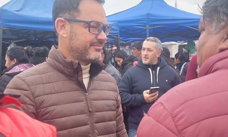 El intendente Emiliano Durand.