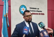 Luis Altamirano, senador de Santa Victoria. Foto: Nuevo Diario
