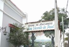 Los ancianos son del Hogar San Vicente de Paul.