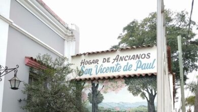 Los ancianos son del Hogar San Vicente de Paul.