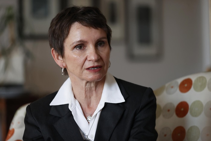 Carolina Tohá, de 60 años, es cientista política y militante del Partido por la Democracia. Imagen: EFE